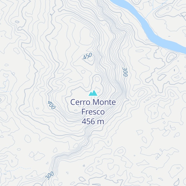 Map of Cerro Monte Fresco