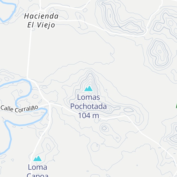 Map of Lomas Pochotada