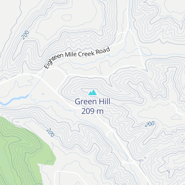 Map of Green Hill