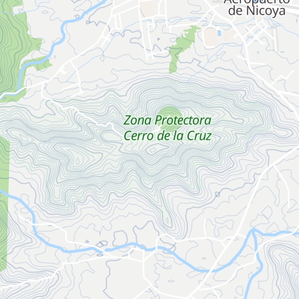 Map of Cerro La Cruz