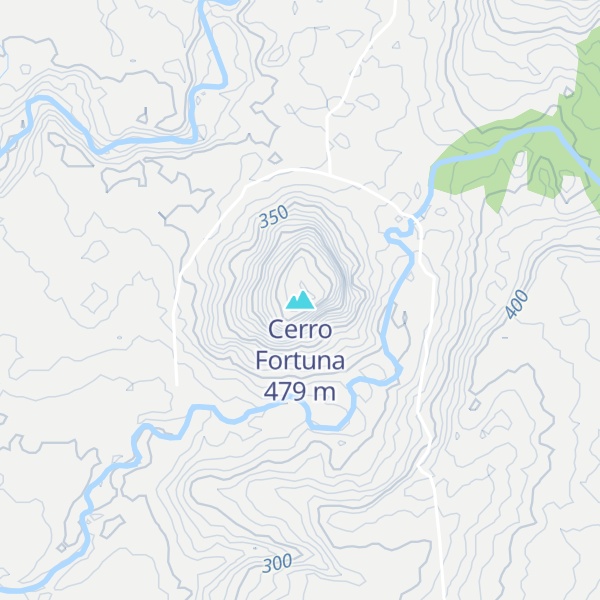 Map of Cerro Fortuna