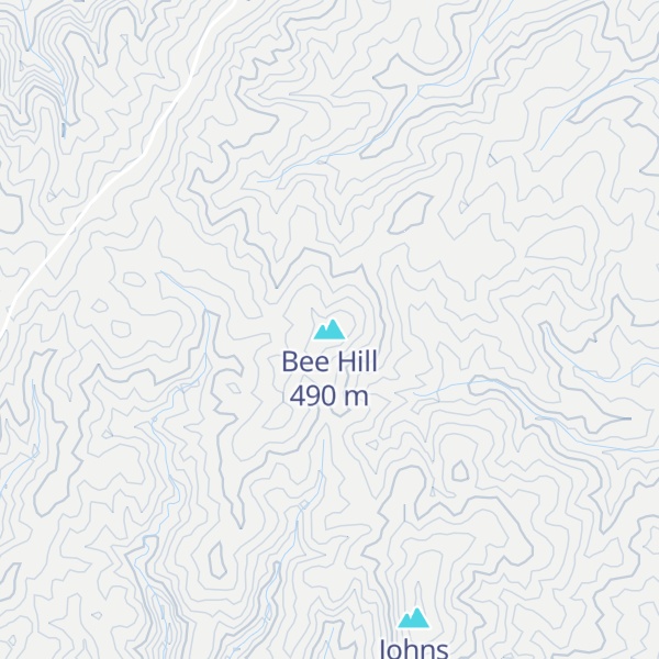 Map of Bee Hill