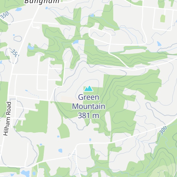 Map of Green Mountain
