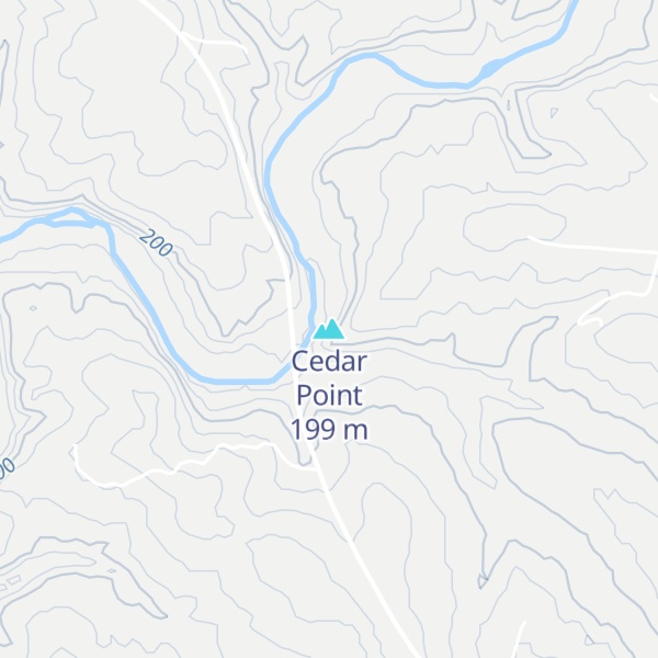 Map of Cedar Point