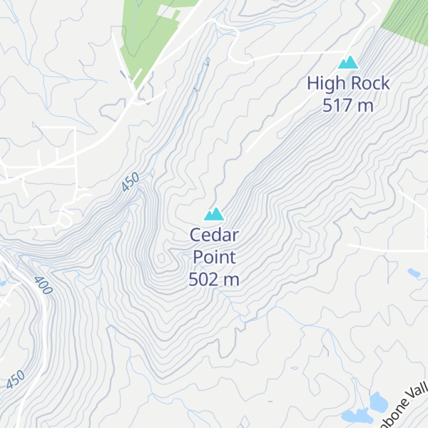 Map of Cedar Point