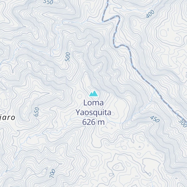 Map of Loma Yaosquita