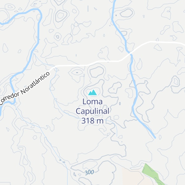 Map of Loma Capulinal