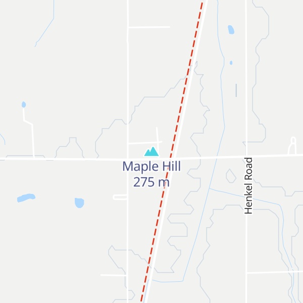 Map of Maple Hill