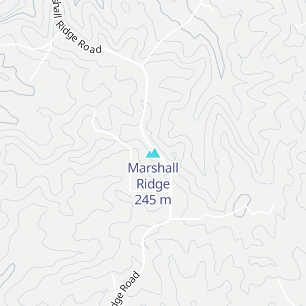 Map of Marshall Ridge