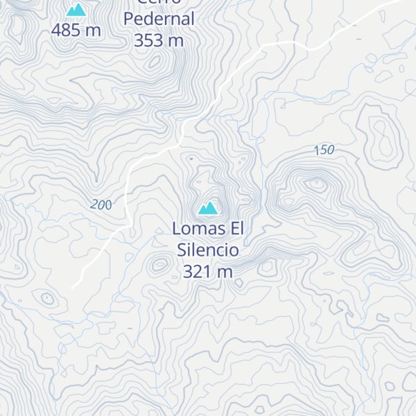 Map of Lomas El Silencio