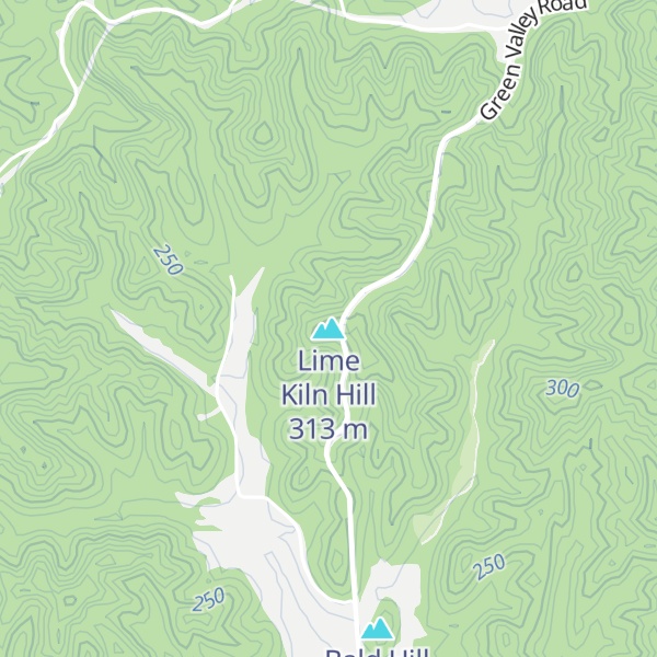 Map of Lime Kiln Hill