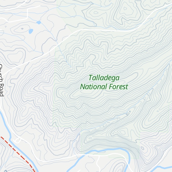 Map of Big Tank Ridge
