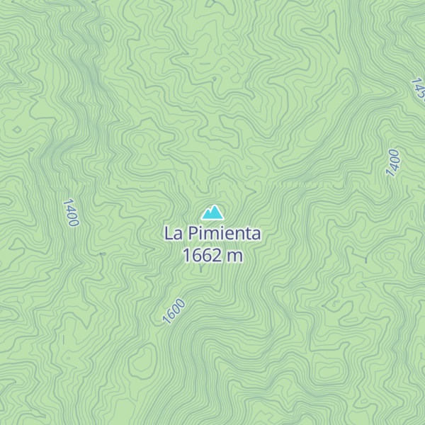 Map of La Pimienta