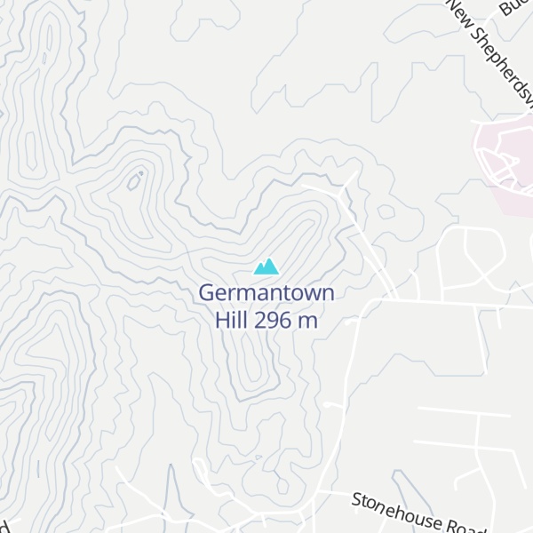 Map of Germantown Hill
