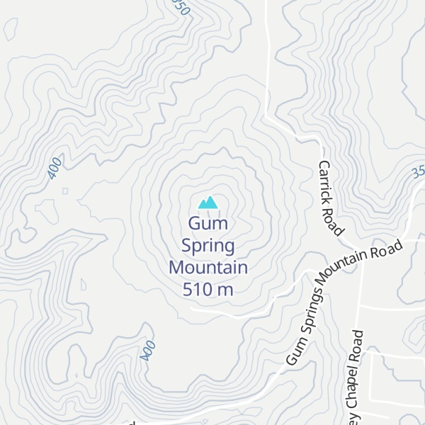 Map of High Knob