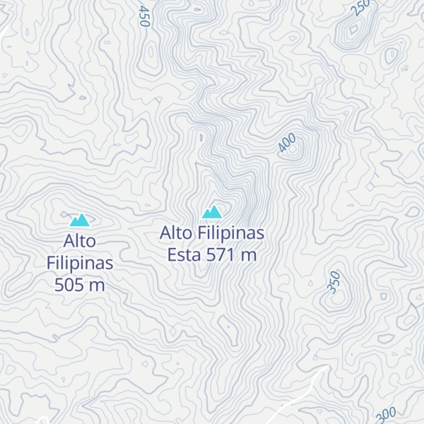 Map of Alto Filipinas Esta