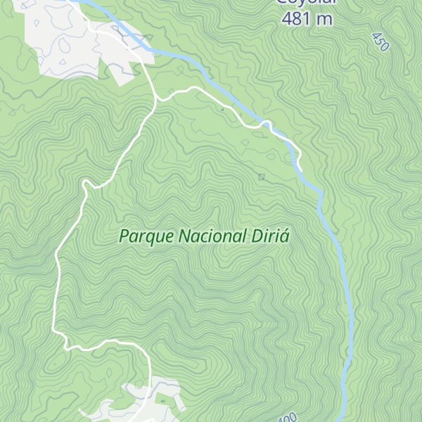 Map of Cerro Picudo