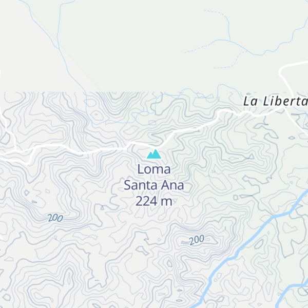 Map of Loma Santa Ana