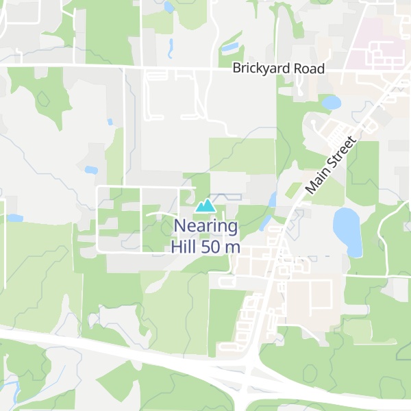 Map of Nearing Hill