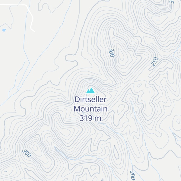 Map of Dirtseller Mountain