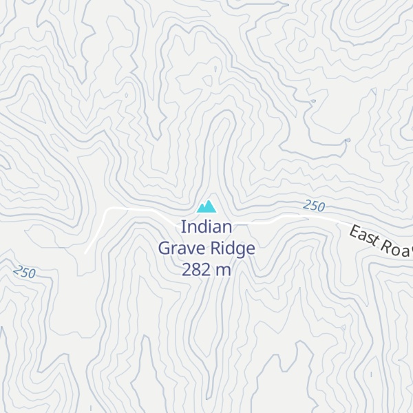Map of Indian Grave Ridge