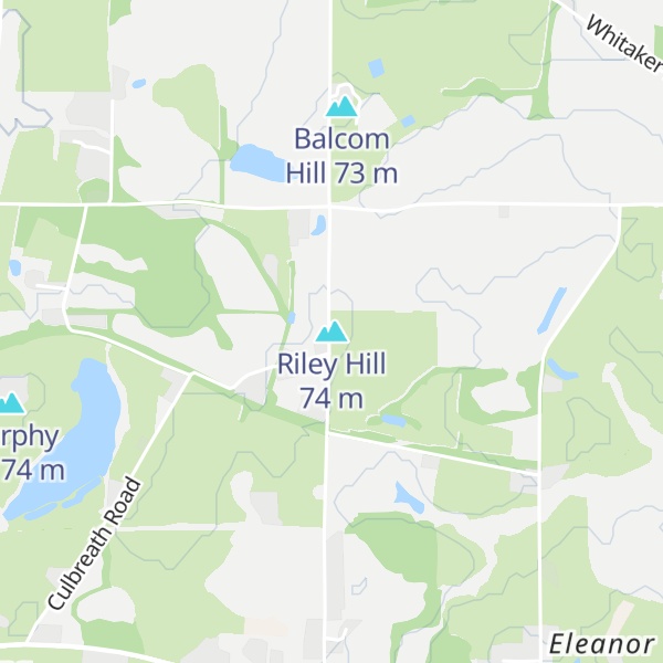 Map of Riley Hill