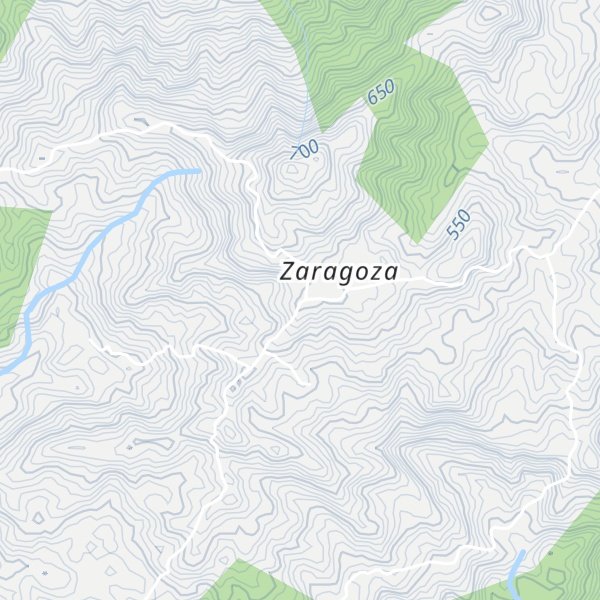 Map of Cerro Maquenco