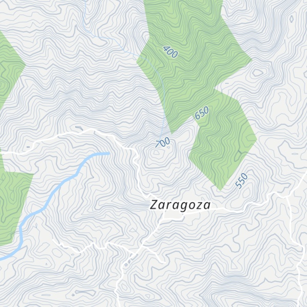 Map of Cerro Copetón