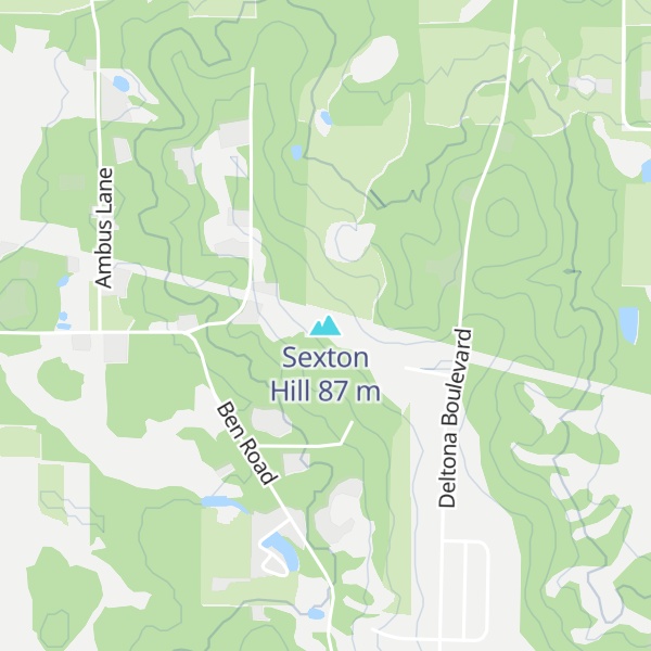 Map of Sexton Hill