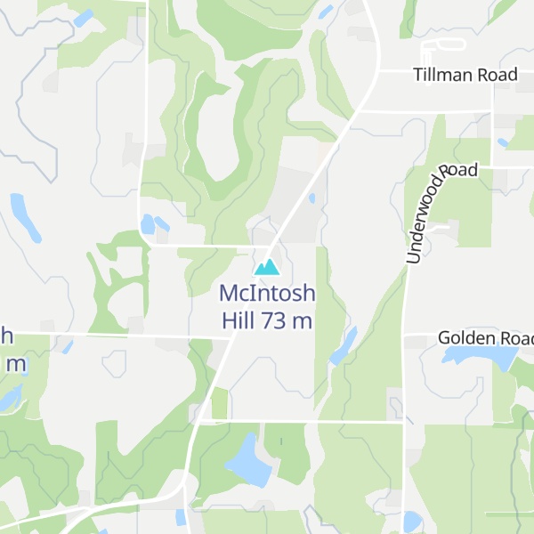 Map of McIntosh Hill
