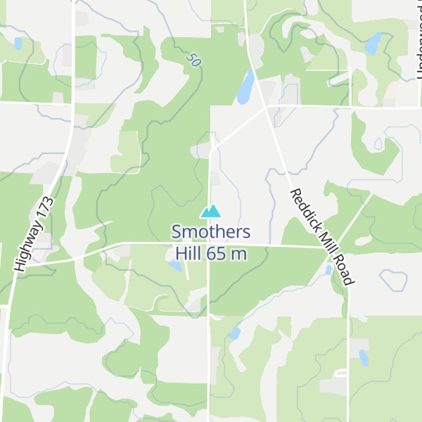 Map of Smothers Hill