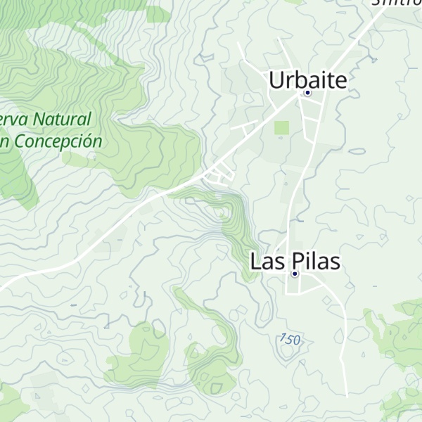 Map of Cerro El Mongote de Las Pilas