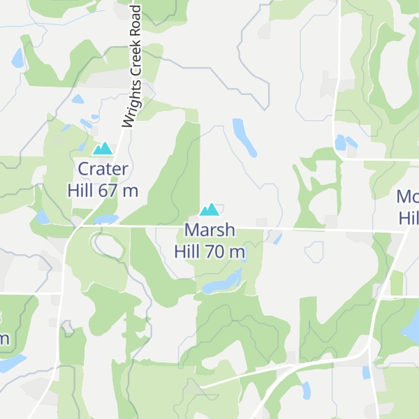 Map of Marsh Hill