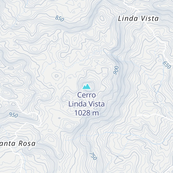 Map of Cerro Linda Vista