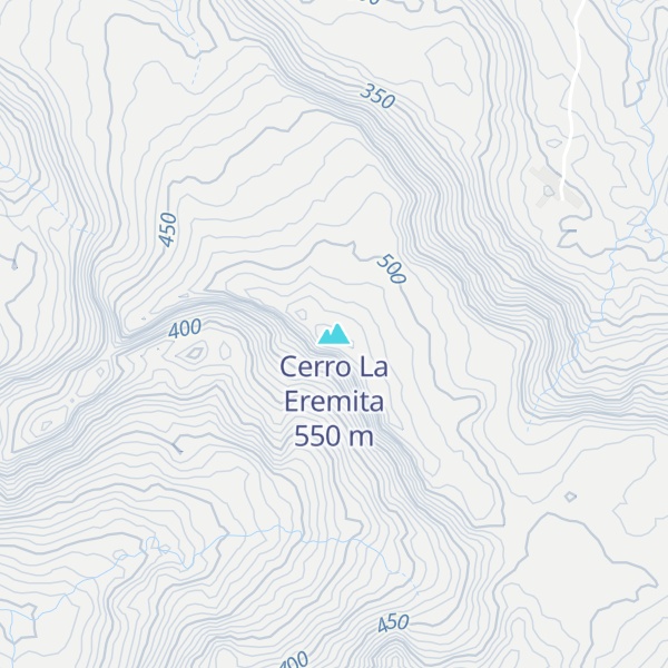 Map of Cerro La Eremita