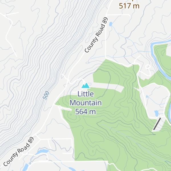 Map of Little Mountain