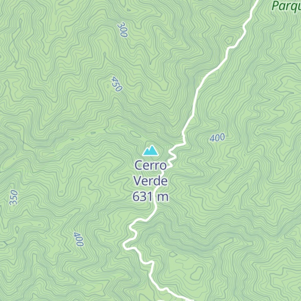 Map of Cerro Verde