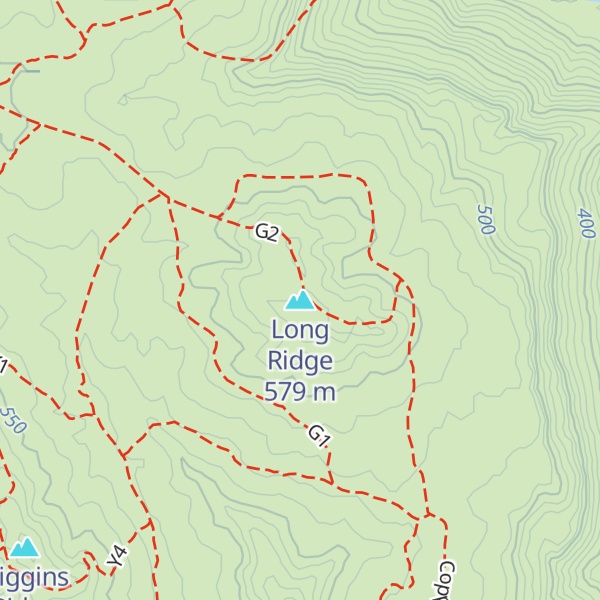 Map of Long Ridge