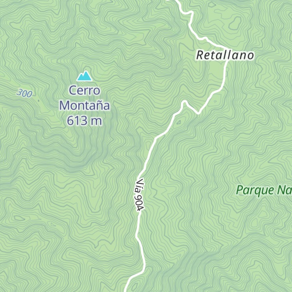 Map of Cerro Silencio