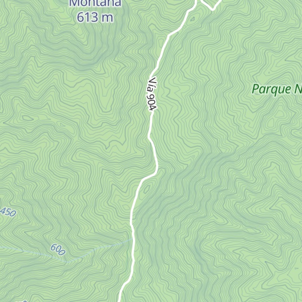 Map of Cerro Brujo