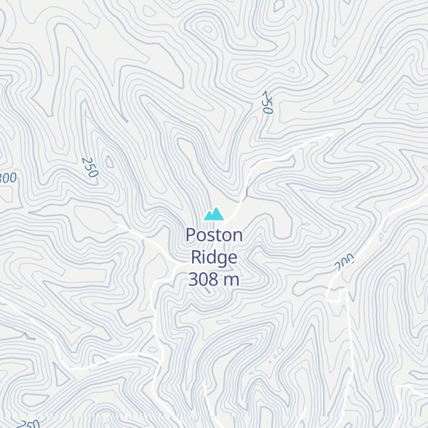 Map of Poston Ridge