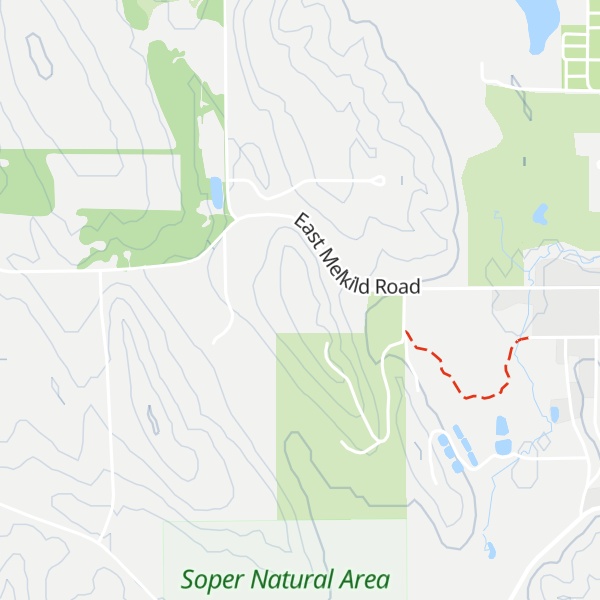 Map of Bramen Hill