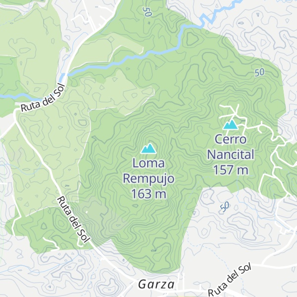 Map of Loma Rempujo