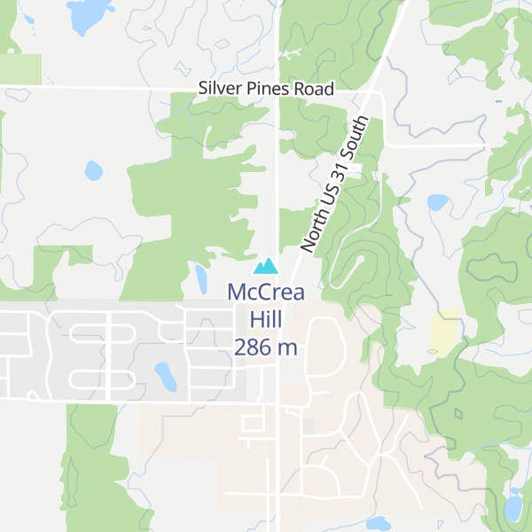 Map of McCrea Hill