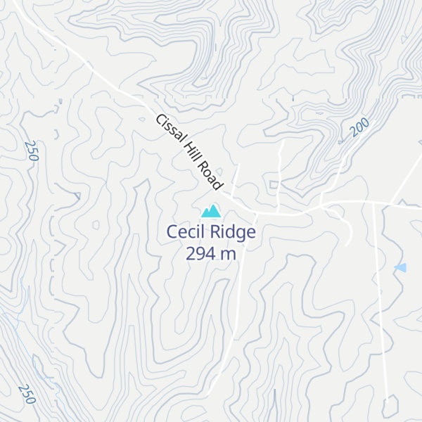 Map of Cecil Ridge