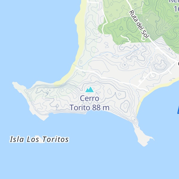 Map of Cerro Torito