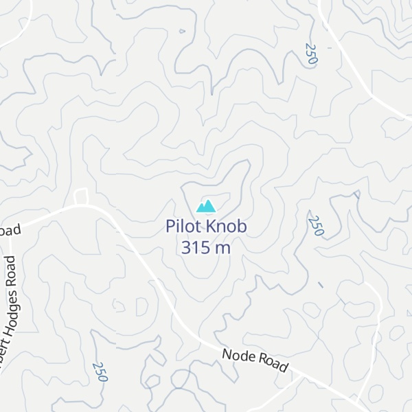 Map of Pilot Knob