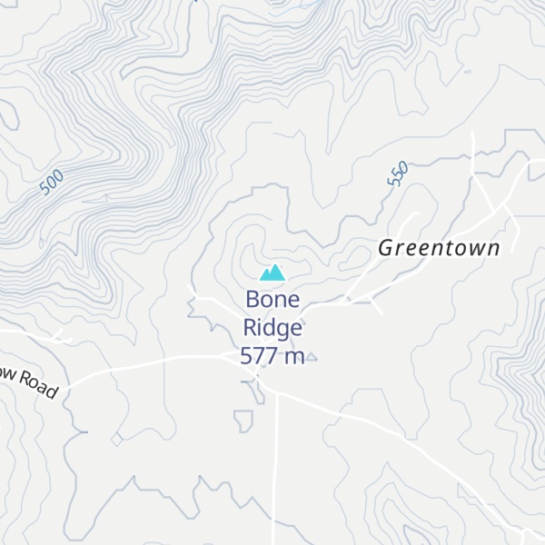 Map of Bone Ridge