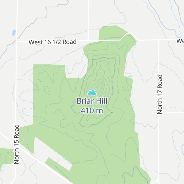 Map of Briar Hill
