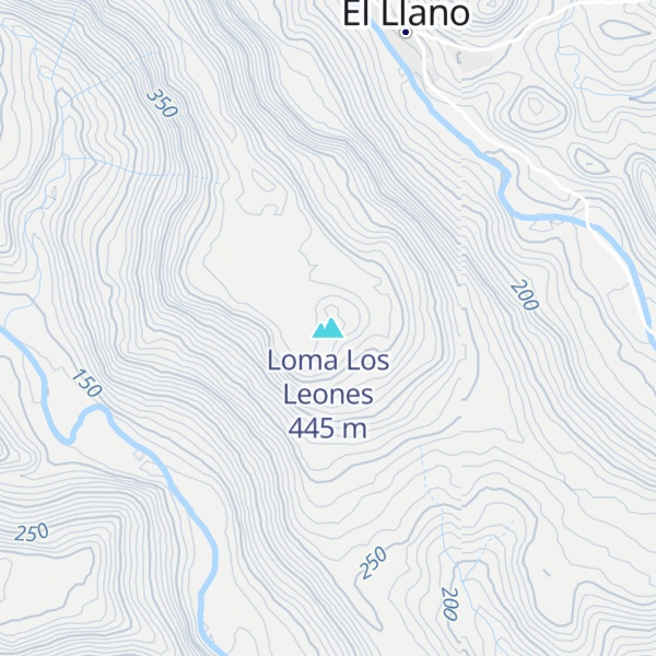 Map of Loma Los Leones